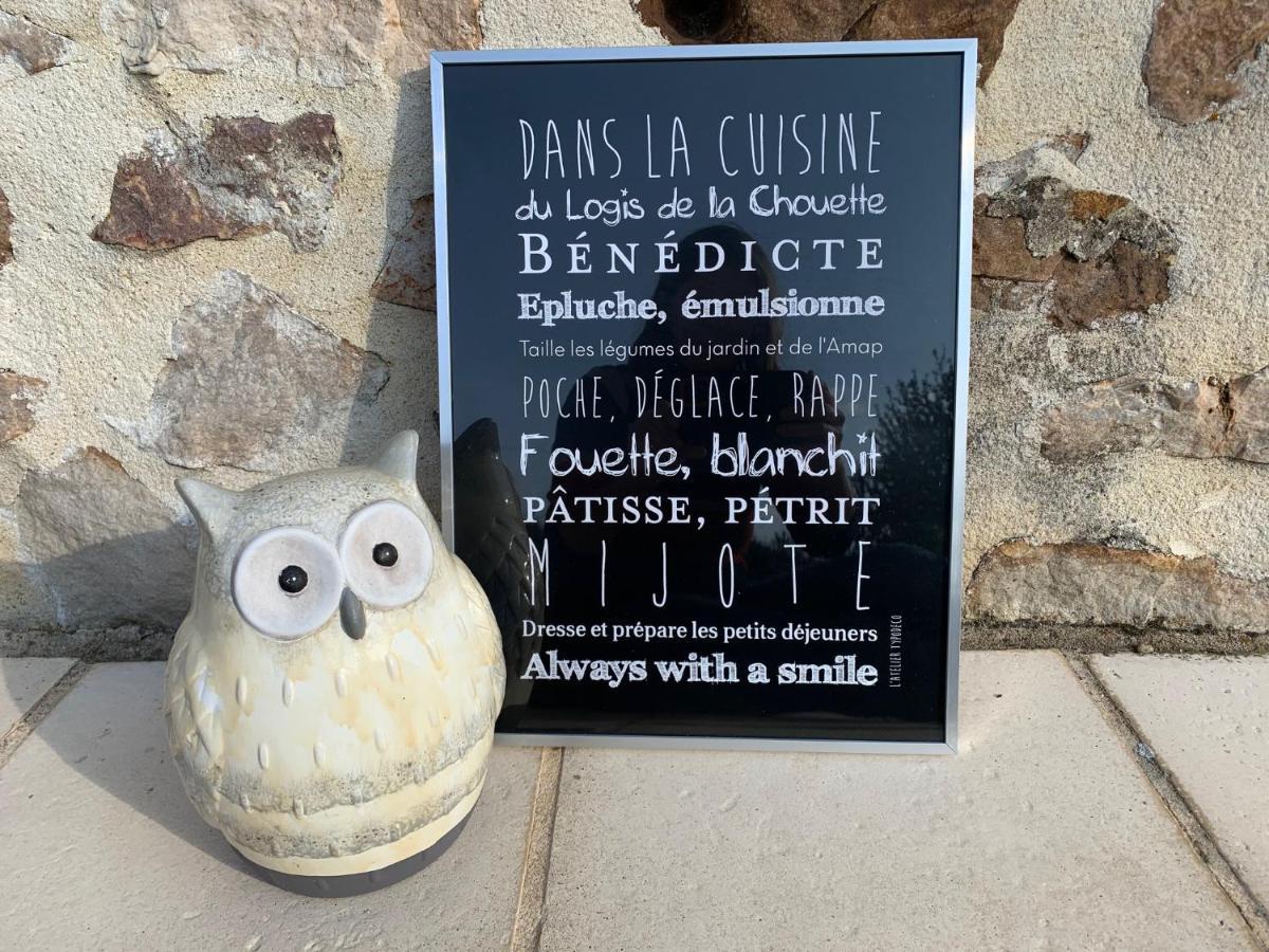 Le Logis De La Chouette Hotel Baugé Buitenkant foto