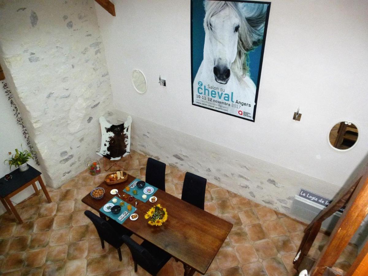 Le Logis De La Chouette Hotel Baugé Buitenkant foto